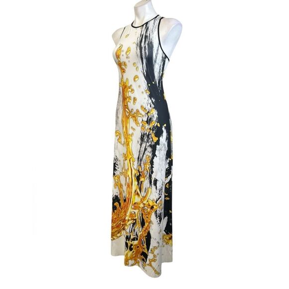 Clover Canyon maxi dress Small sleeveless multicolor - Picture 3 of 7